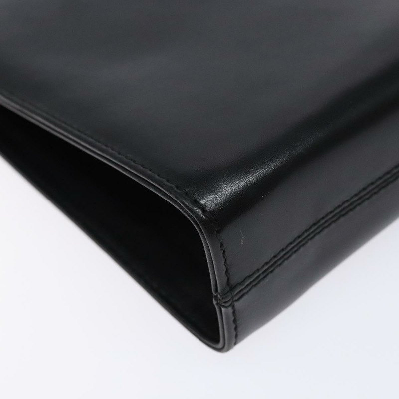 【日本直送】Salvatore Ferragamo Gancini 鏈條單肩包 皮革 黑金色 正品 136121-13