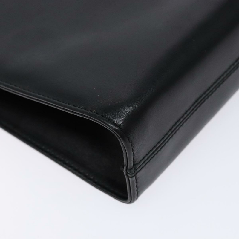 【日本直送】Salvatore Ferragamo Gancini 鏈條單肩包 皮革 黑金色 正品 136121-15