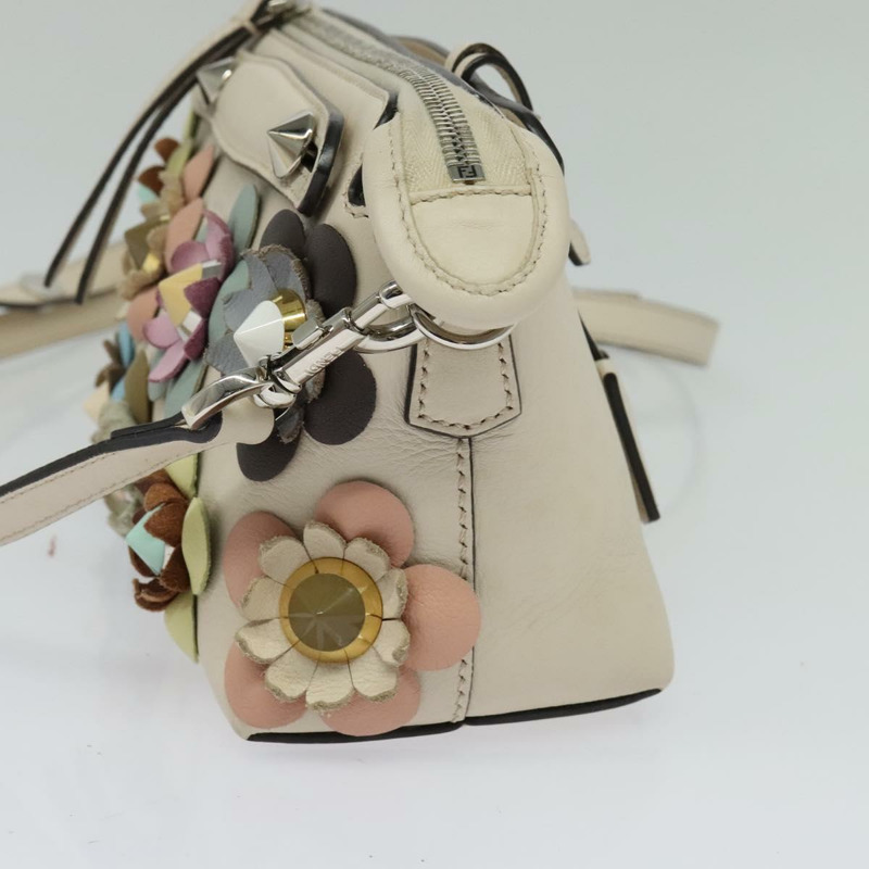 【日本直送】FENDI By The Way 手提包 皮革 2 款可選 米色 金色 正品 136115-3