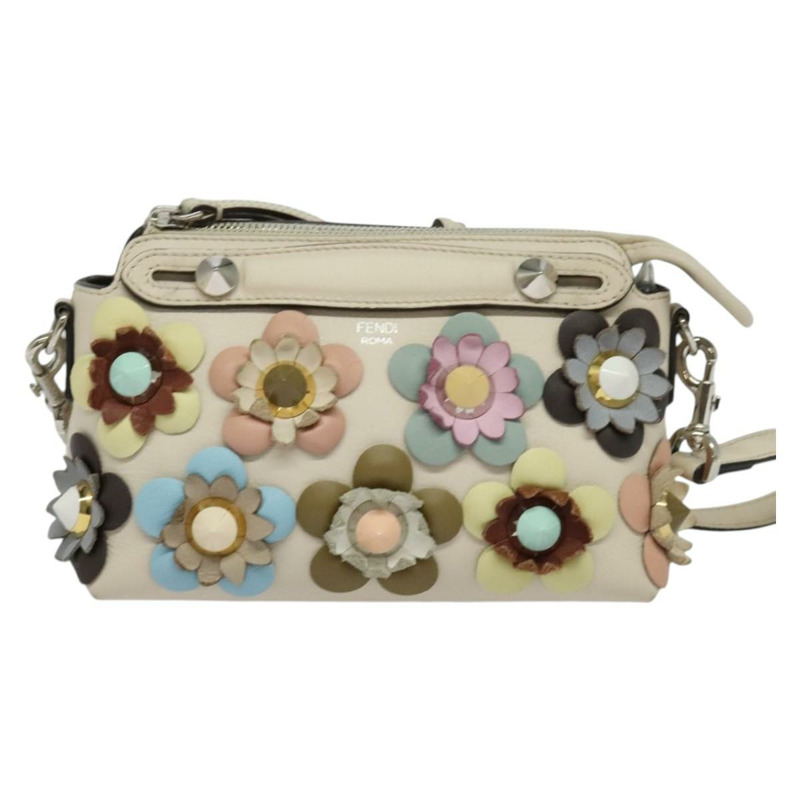 【日本直送】FENDI By The Way 手提包 皮革 2 款可選 米色 金色 正品 136115-12