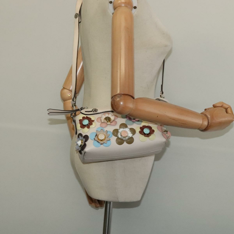 【日本直送】FENDI By The Way 手提包 皮革 2 款可選 米色 金色 正品 136115-21