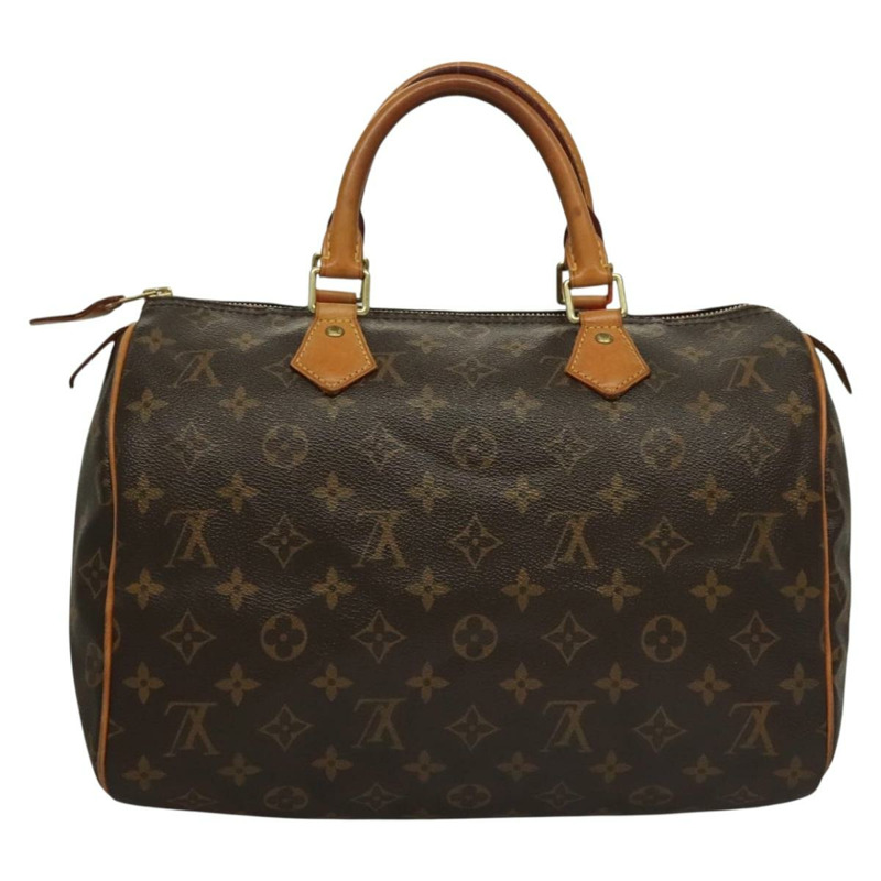 【日本直送】路易威登 Monogram V Line Speedy 30 手提包粉紅色 LV 正品 136293-1