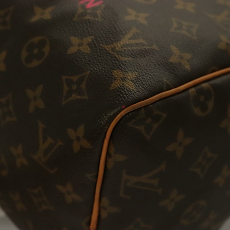 【日本直送】路易威登 Monogram V Line Speedy 30 手提包粉紅色 LV 正品 136293-13