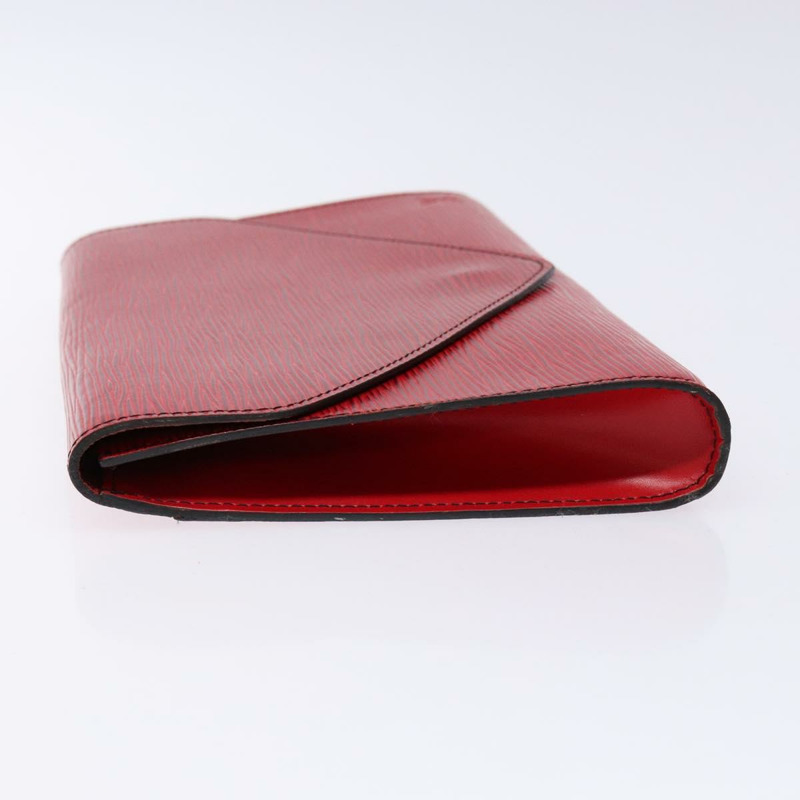 【日本直送】路易威登 Epi 裝飾藝術風格手拿包 紅色 M52637 LV 授權 136041-3