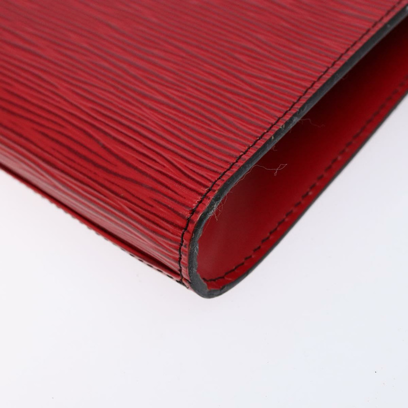 【日本直送】路易威登 Epi 裝飾藝術風格手拿包 紅色 M52637 LV 授權 136041-14