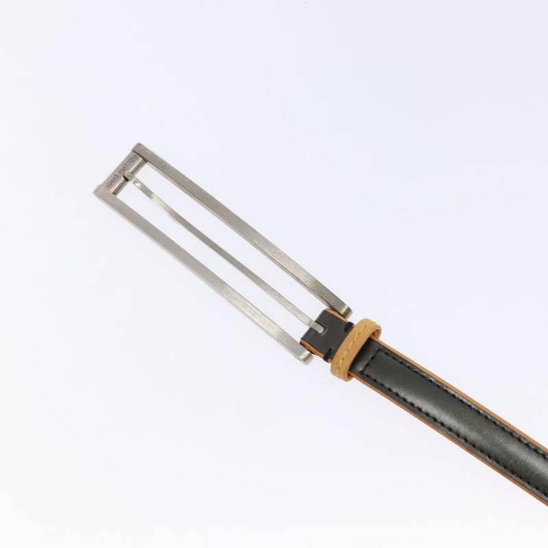 【日本直送】路易威登皮帶皮革黑色 LV 授權 133503-5