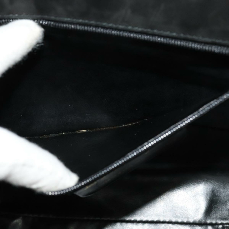 【日本直送】Salvatore Ferragamo 手提包 絨面革 2 款 黑色 銀色 正品 129645-10