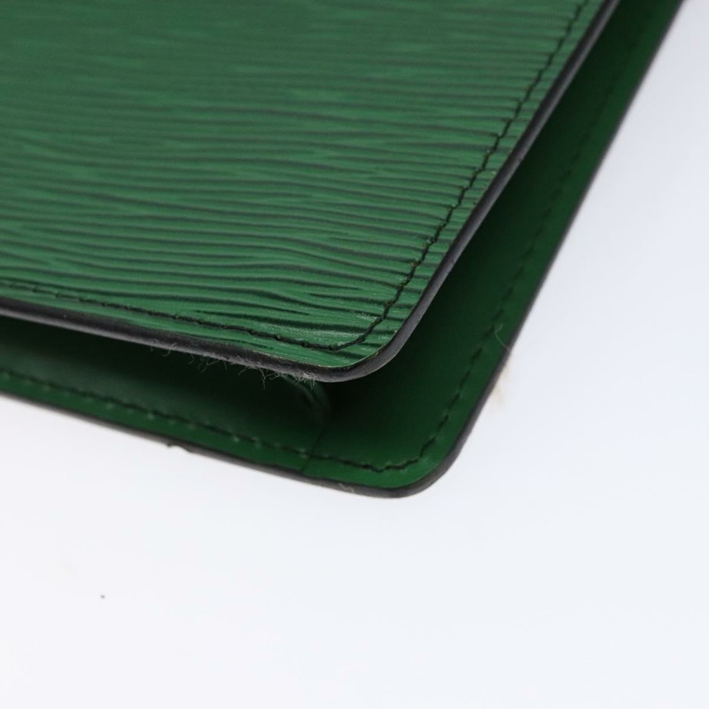 【日本直送】路易威登 Epi Montaigne 23 手拿包 綠色 M52664 LV 授權 129609-13