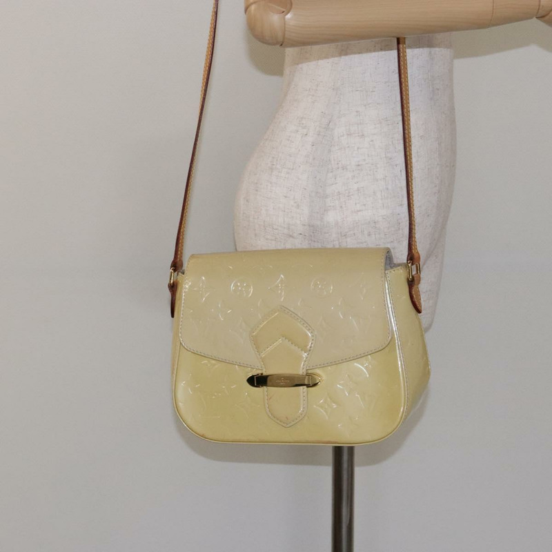 【日本直送】路易威登 Vernis Bell Flower GM 單肩包 Broncorail M91706 正品 129676-24