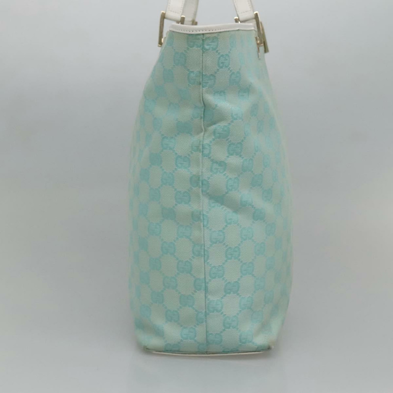 【日本直送】GUCCI GG 帆布托特包淺藍金色 002 1098 1705 正品 136880-2