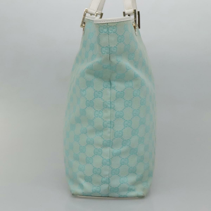【日本直送】GUCCI GG 帆布托特包淺藍金色 002 1098 1705 正品 136880-3