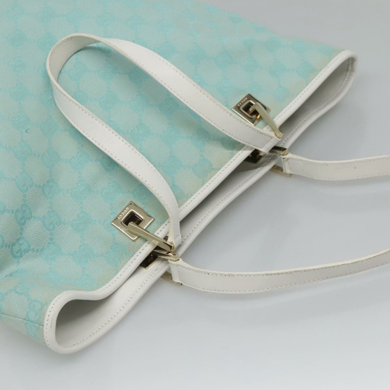 【日本直送】GUCCI GG 帆布托特包淺藍金色 002 1098 1705 正品 136880-5