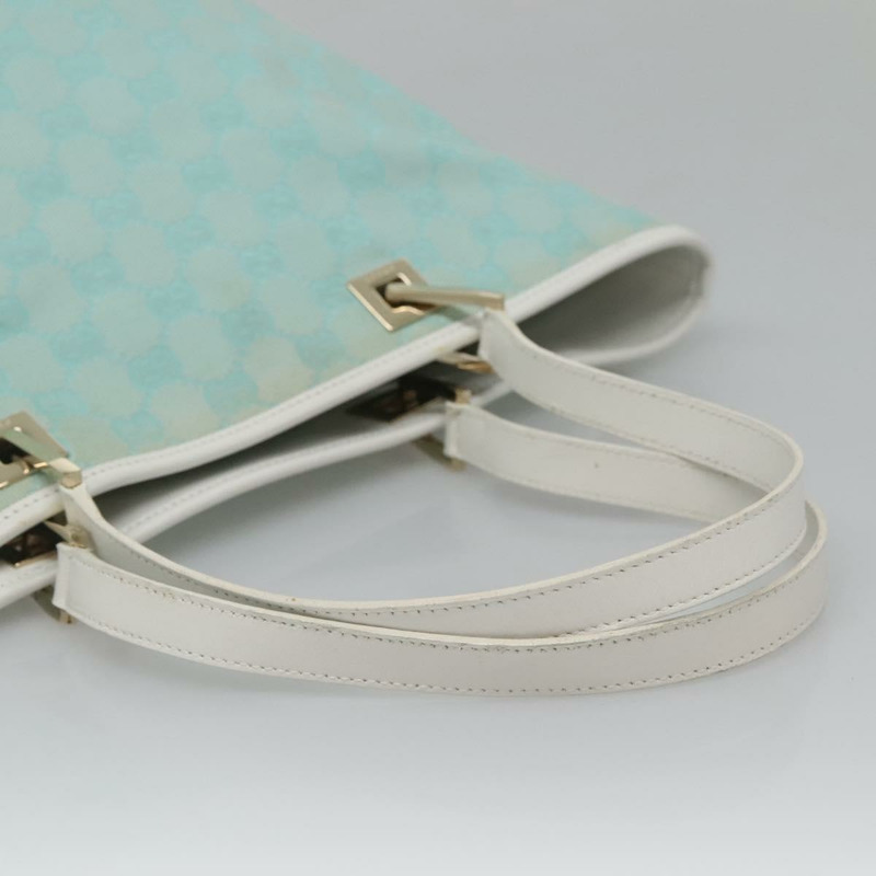 【日本直送】GUCCI GG 帆布托特包淺藍金色 002 1098 1705 正品 136880-6