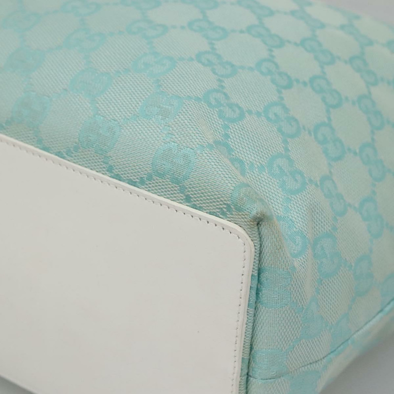 【日本直送】GUCCI GG 帆布托特包淺藍金色 002 1098 1705 正品 136880-13