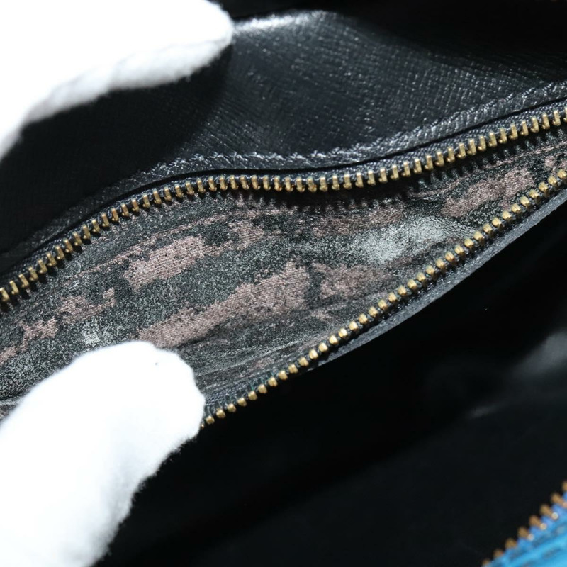 【日本直送】路易威登 Epi June Feuille 單肩包 藍色 M52155 LV 授權 136985-10