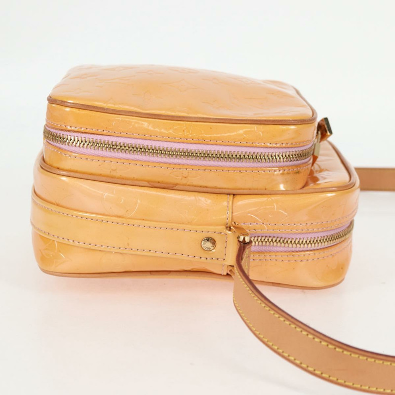 【日本直送】路易威登 Monogram Vernis Wooster 包 棉花糖粉紅 M91037 正品 136926-3