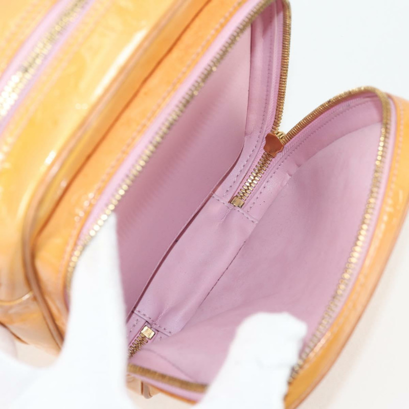 【日本直送】路易威登 Monogram Vernis Wooster 包 棉花糖粉紅 M91037 正品 136926-17