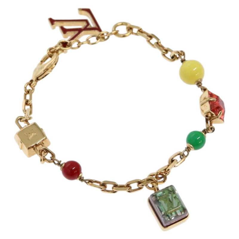 【日本直送】路易威登 金色金屬手環 LV 正品 133450-0