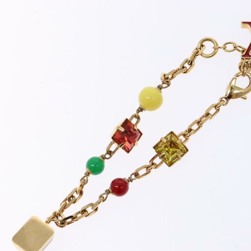 【日本直送】路易威登 金色金屬手環 LV 正品 133450-7