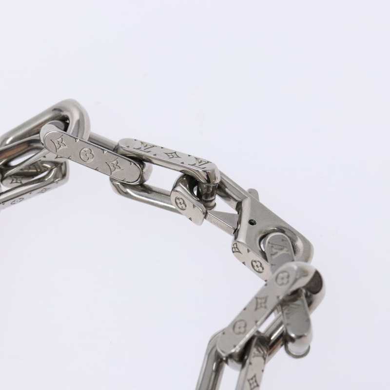 【日本直送】LOUIS VUITTON 鏈條項鍊 金屬 銀色 M00307 LV Authentic 135753M-9