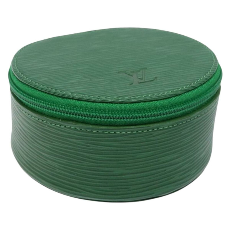 【日本直送】路易威登 Epi Ecrin Bijoux 10 珠寶盒 綠色 M48214 LV 授權 136304-0