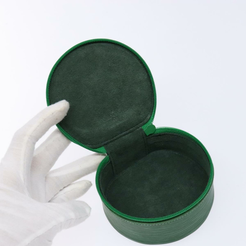 【日本直送】路易威登 Epi Ecrin Bijoux 10 珠寶盒 綠色 M48214 LV 授權 136304-7