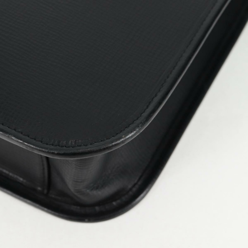 【日本直送】BURBERRY 商務包 黑色皮革 正品 BA4581-14