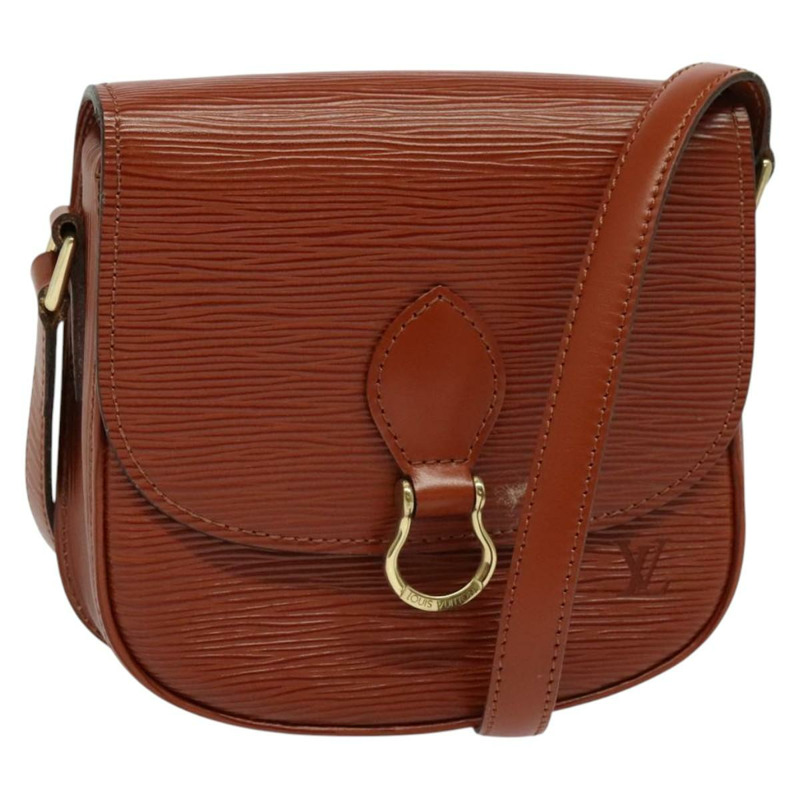 【日本直送】路易威登 Epi Saint Cloud PM 肩背包 棕色 M52213 LV 授權 136414-0