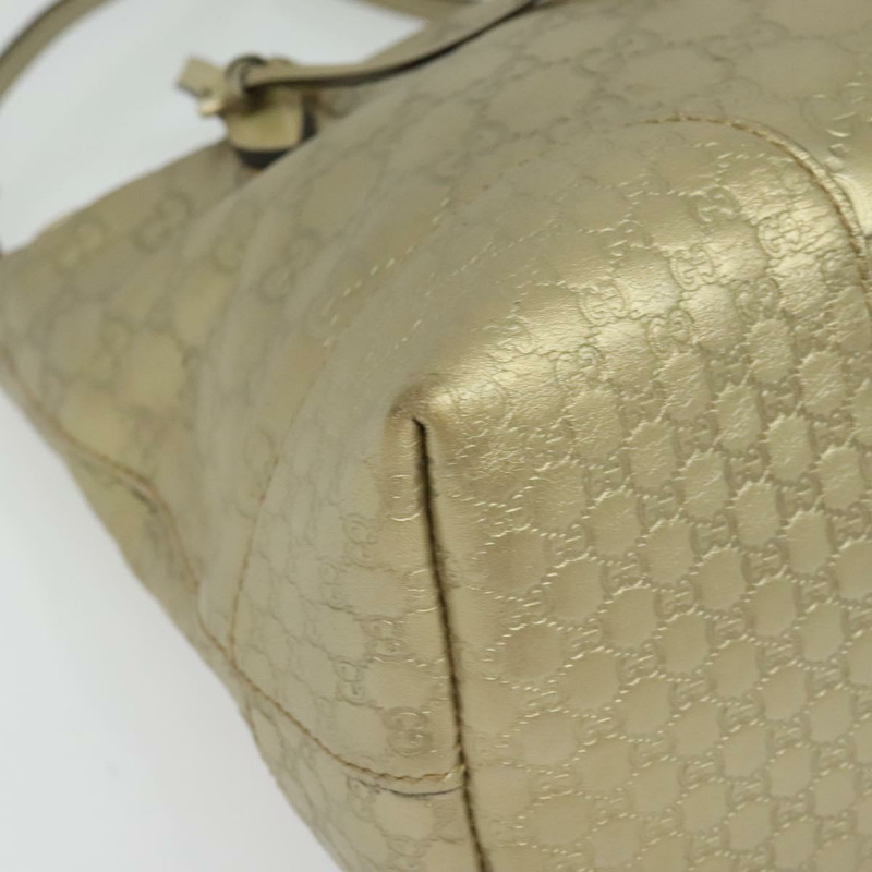 【日本直送】GUCCI GG 帆布 Guccissima 手提包 皮革 2 向 金色 353120 正品 136453-14