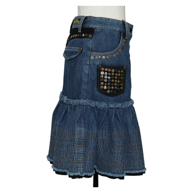 【日本直送】路易威登牛仔裙 海軍藍 LV 正品 131200V-3