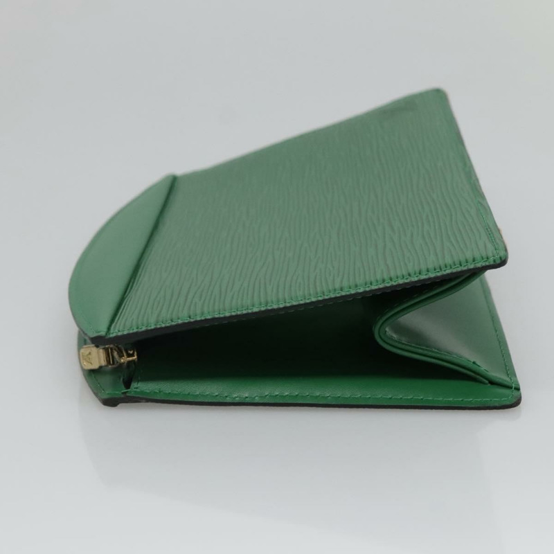 【日本直送】路易威登 Epi Trousse Crete 手拿包 綠色 M48404 LV 授權 136636-2