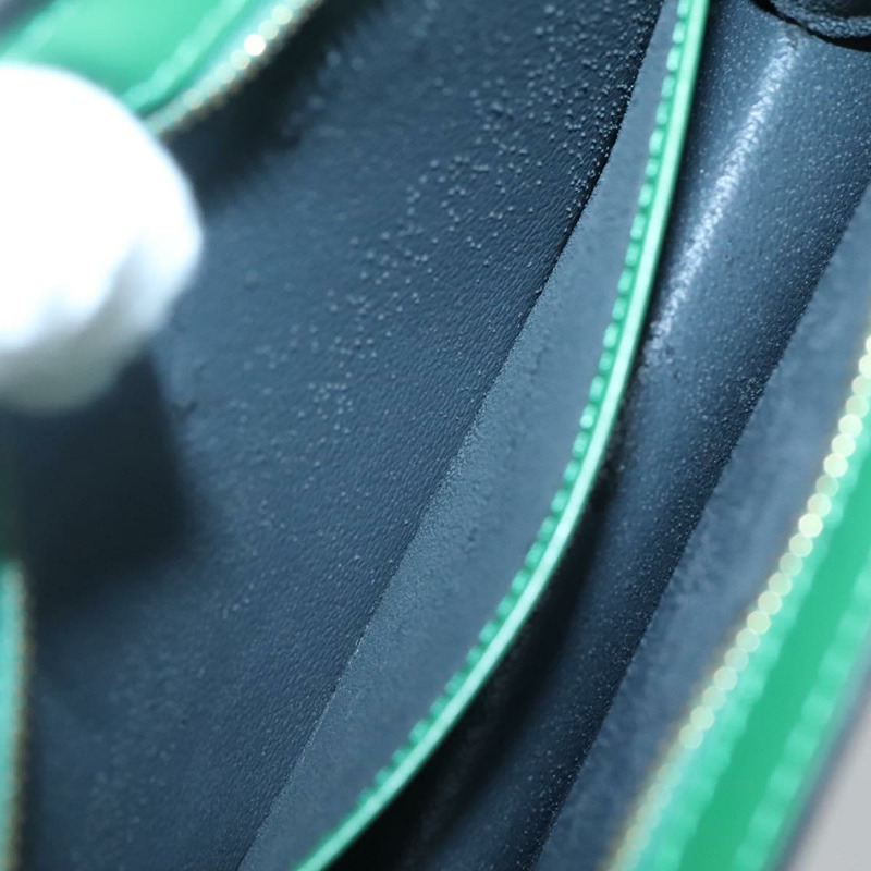 【日本直送】路易威登 Epi Trousse Crete 手拿包 綠色 M48404 LV 授權 136636-11