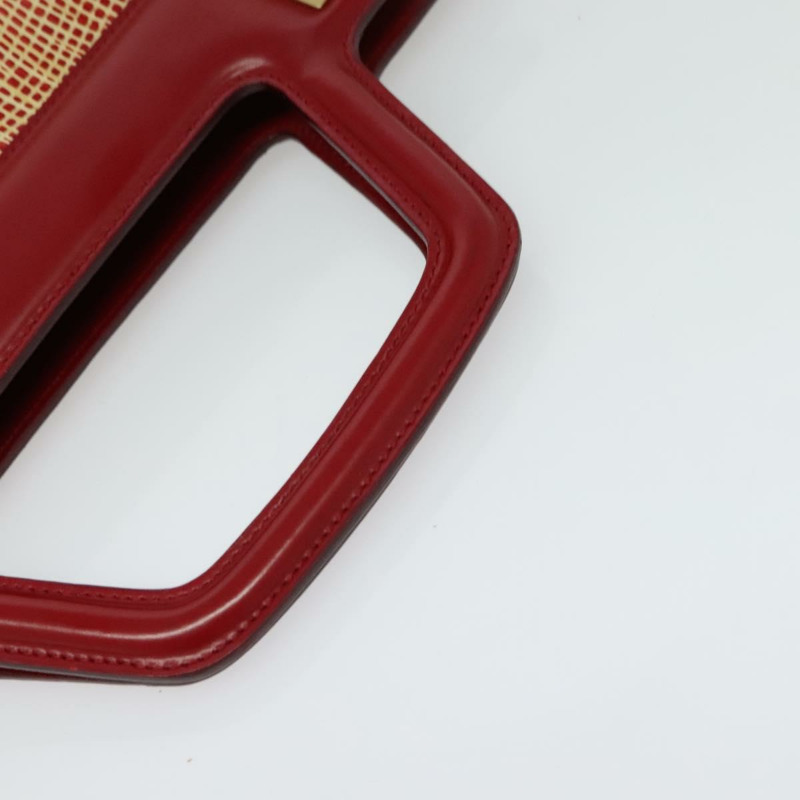 【日本直送】Salvatore Ferragamo Gancini 手提包 皮革 紅金 正品 137177-6