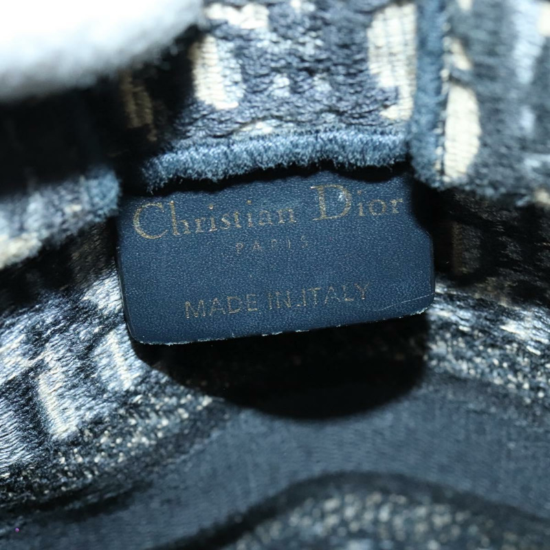 【日本直送】Christian Dior Trotter 帆布 Book Tote 迷你手提包 2 款可選海軍藍金色正品 137179-18