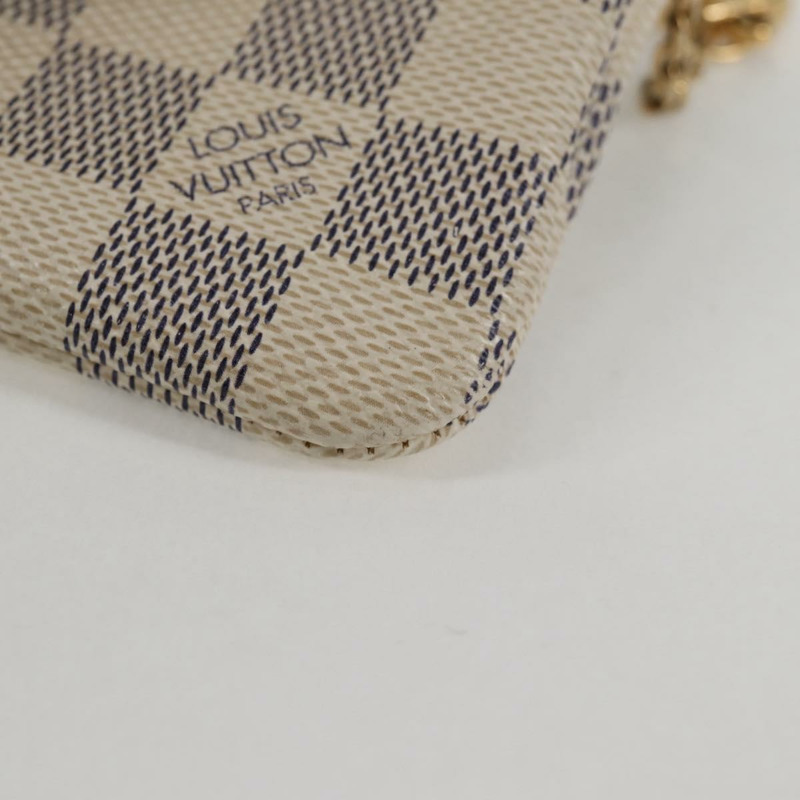 【日本直送】路易威登 Damier Azur Pochette Cles 零錢包 N62659 LV 正品 137333V-15