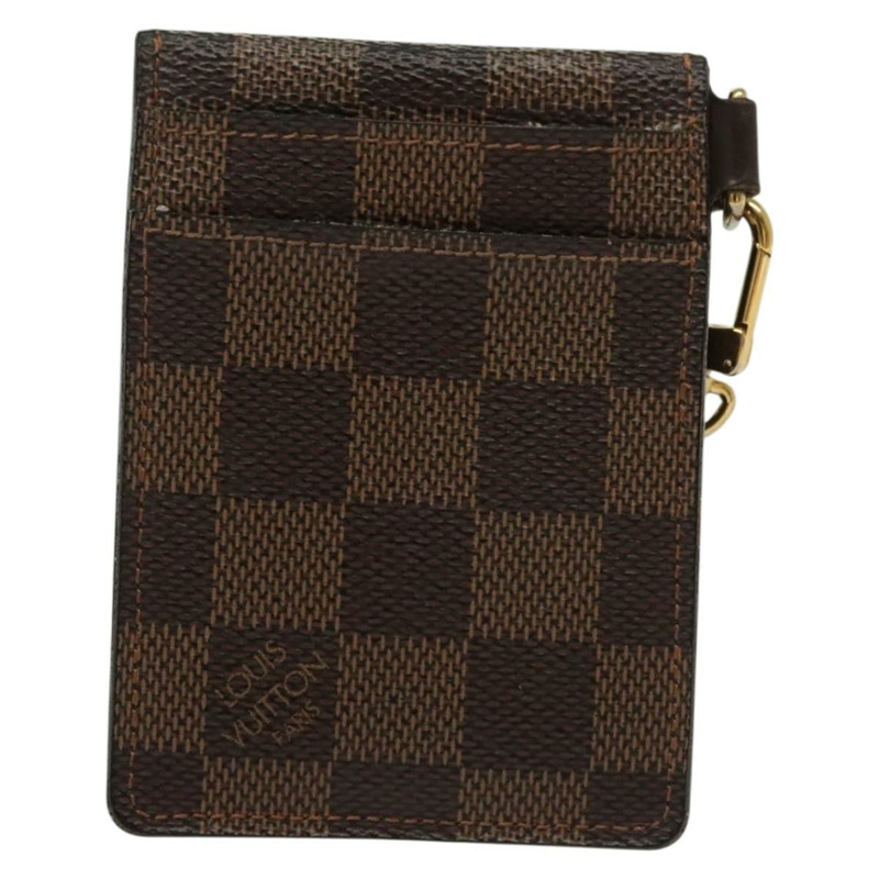【日本直送】路易威登 Damier Ebene Porte Cartes ID Bandouliere 保護套 N60016 正品 137306-1