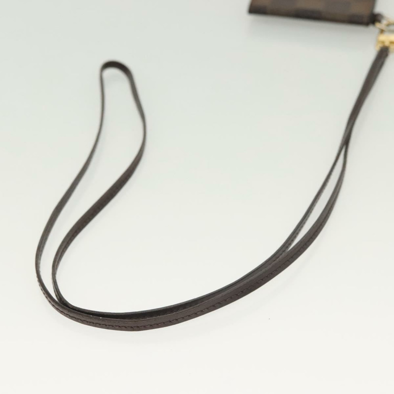 【日本直送】路易威登 Damier Ebene Porte Cartes ID Bandouliere 保護套 N60016 正品 137306-6