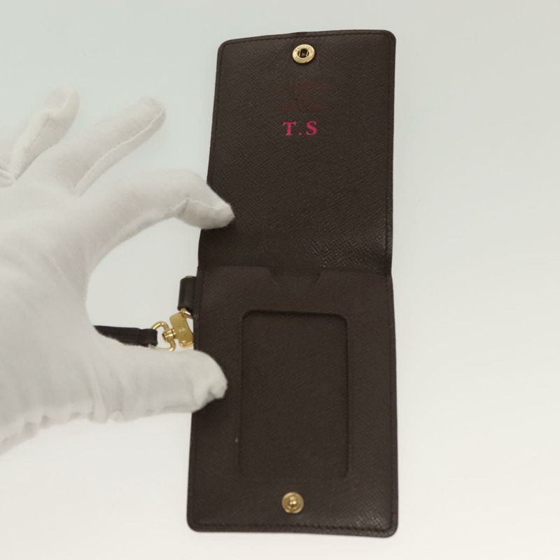 【日本直送】路易威登 Damier Ebene Porte Cartes ID Bandouliere 保護套 N60016 正品 137306-8