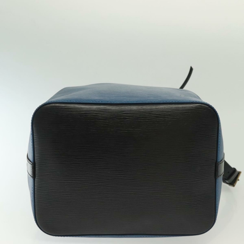 【日本直送】路易威登 Epi Petit Noe 雙色肩背包 黑色藍色 M44152 正品 137735-5