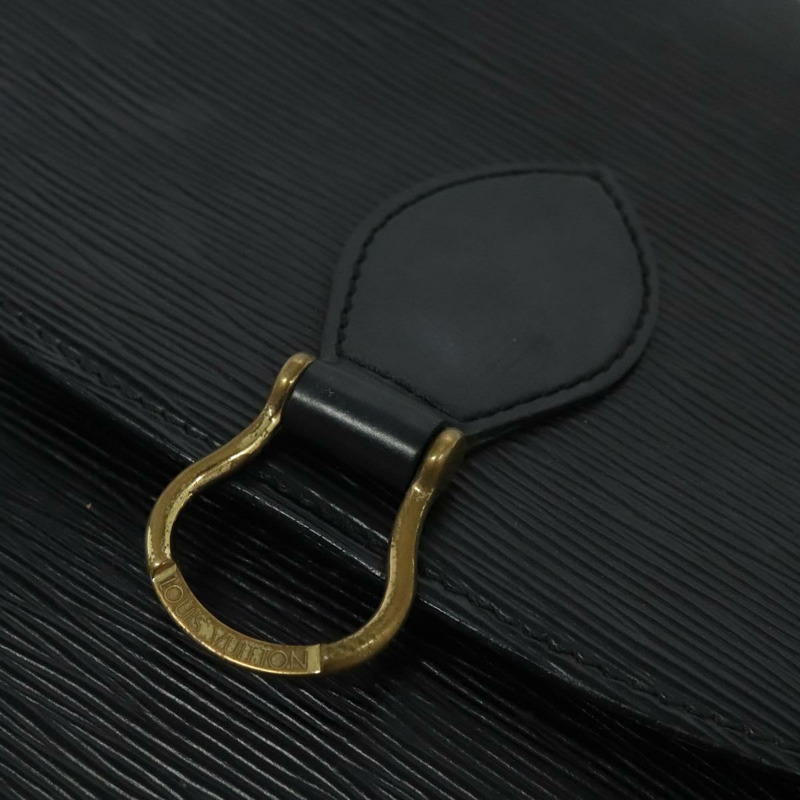 【日本直送】路易威登 Epi Saint Cloud GM 肩背包 黑色 M52192 LV 授權 137562-17