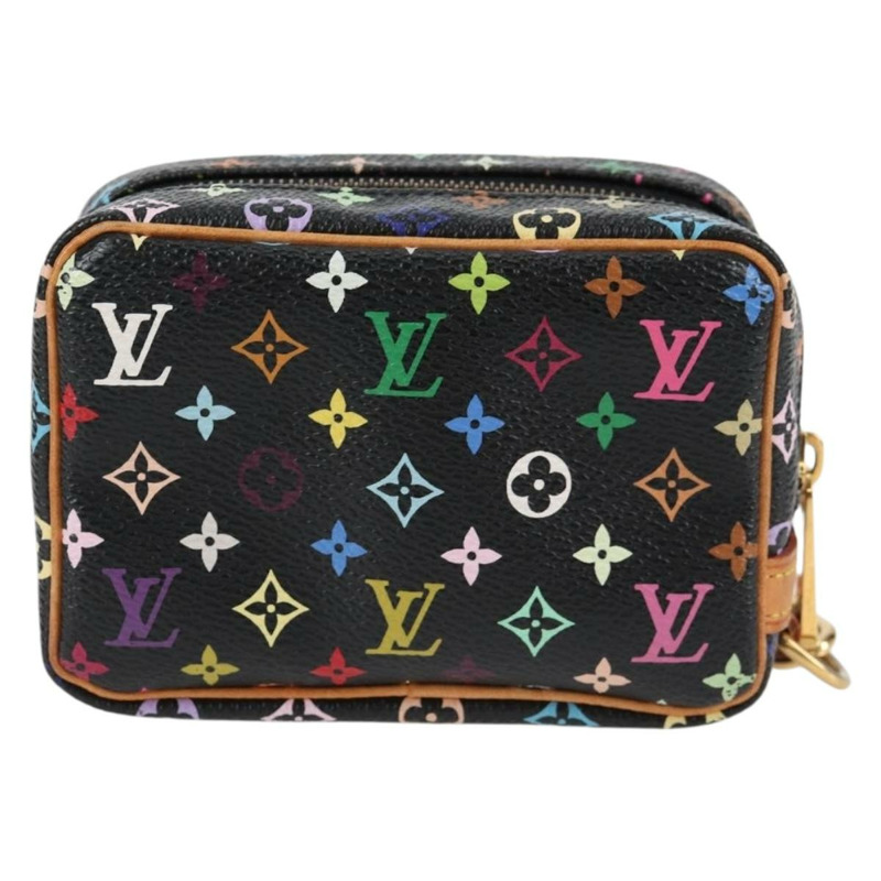 【日本直送】路易威登多色 Trousse Wapity 手拿包 黑色 M58034 正品 134686V-1