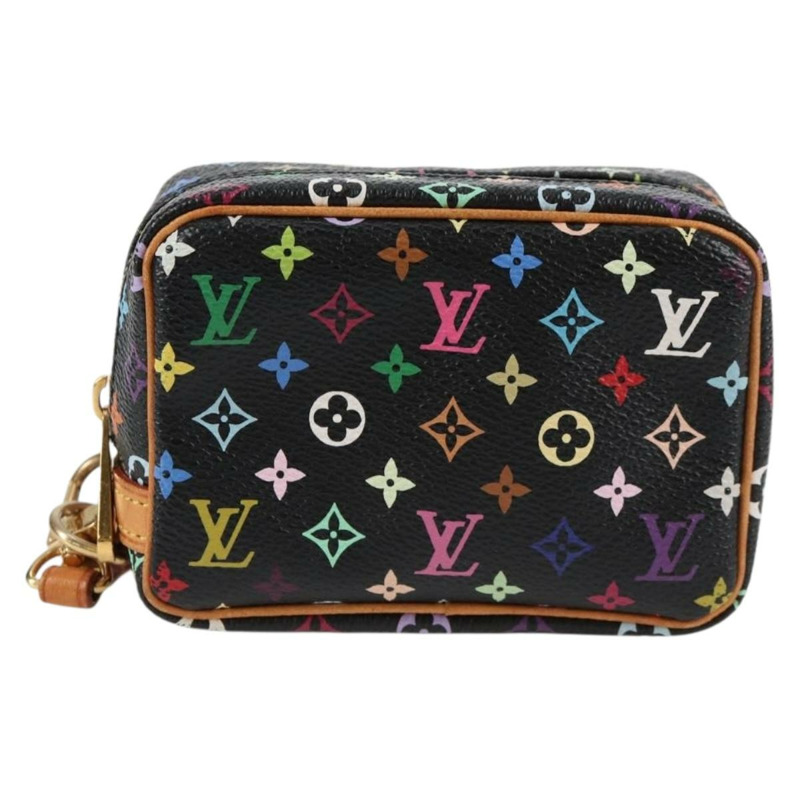 【日本直送】路易威登多色 Trousse Wapity 手拿包 黑色 M58034 正品 134686V-12