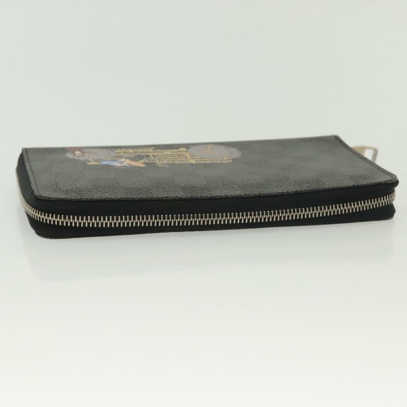 【日本直送】路易威登 Damier Graphite Zippy Organizer 長版皮夾 N63002 正品 134904-4