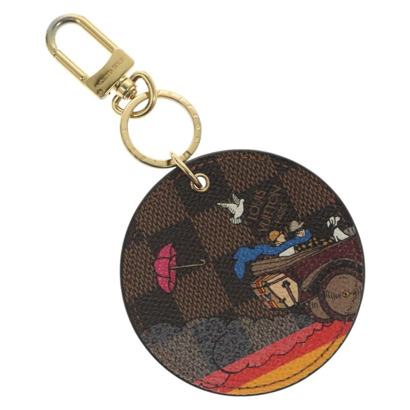 【日本直送】路易威登 Damier Ebene 鑰匙圈 Illustre 吊飾 M65138 LV 正品 137392-0