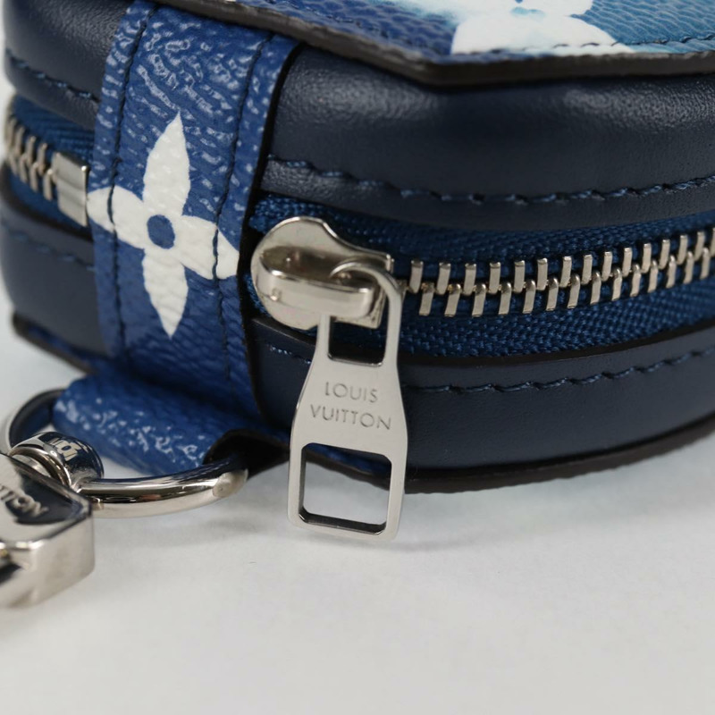 【日本直送】路易威登 Monogram Escal 耳機配件盒藍色 GI0491 LV Auth 136795M-8