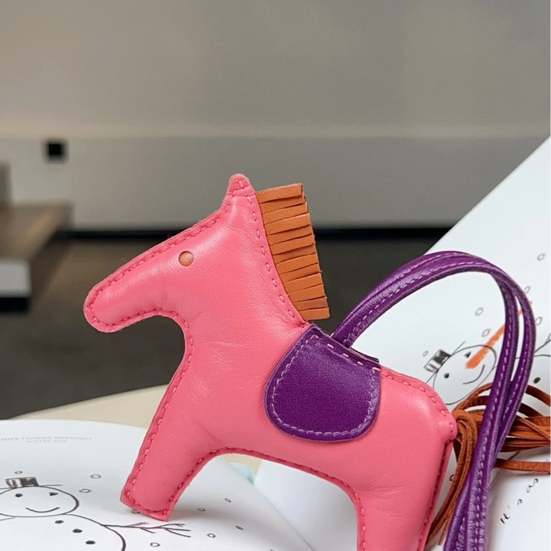 Hermes Rodeo MM 誰家的🐎 超可愛中號唷 💟 小馬吊飾-1