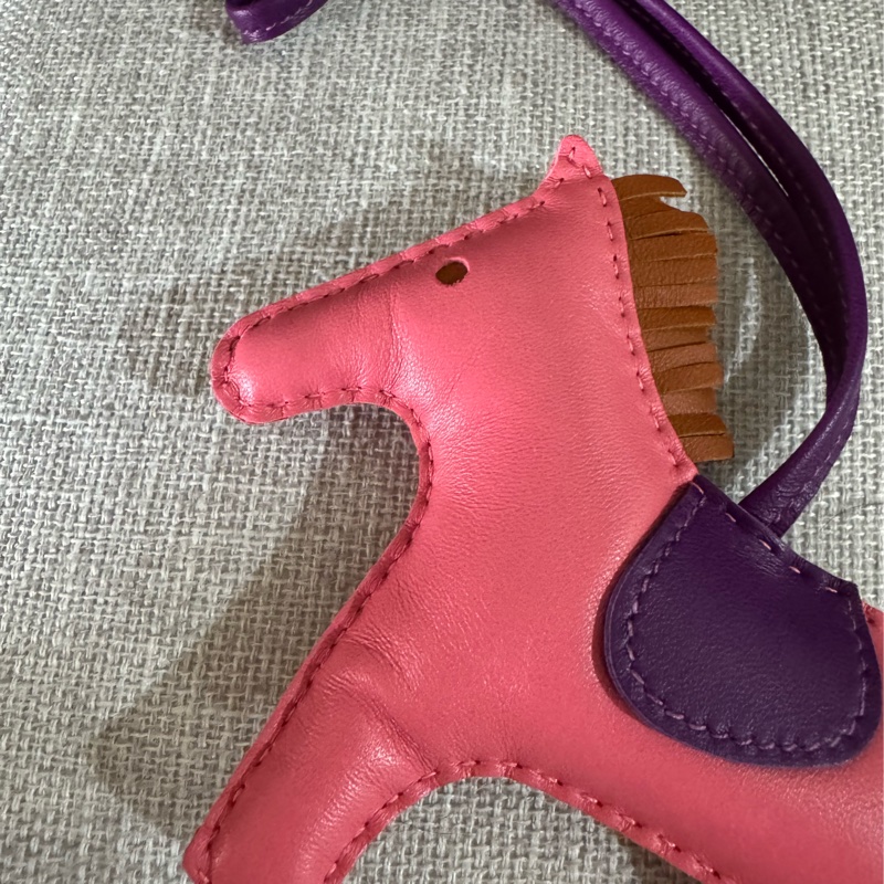 Hermes Rodeo MM 誰家的🐎 超可愛中號唷 💟 小馬吊飾-4