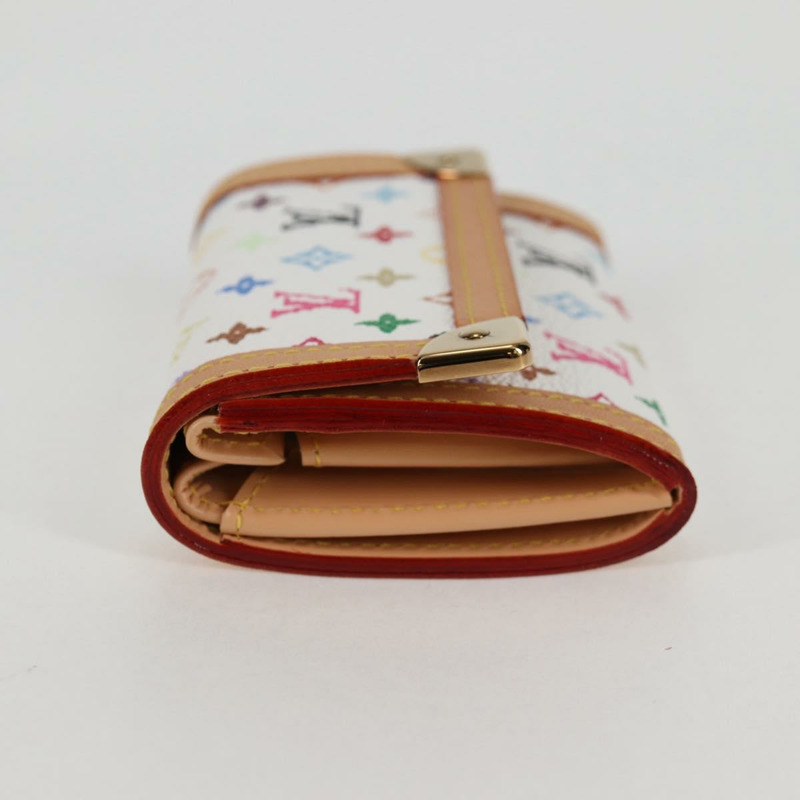 【日本直送】路易威登 多色 Porte Monnaie Pla 皮夾白色 M92657 正品 134887V-2