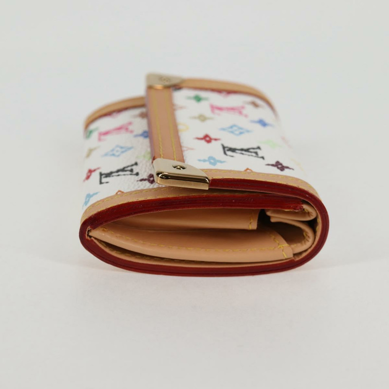 【日本直送】路易威登 多色 Porte Monnaie Pla 皮夾白色 M92657 正品 134887V-3