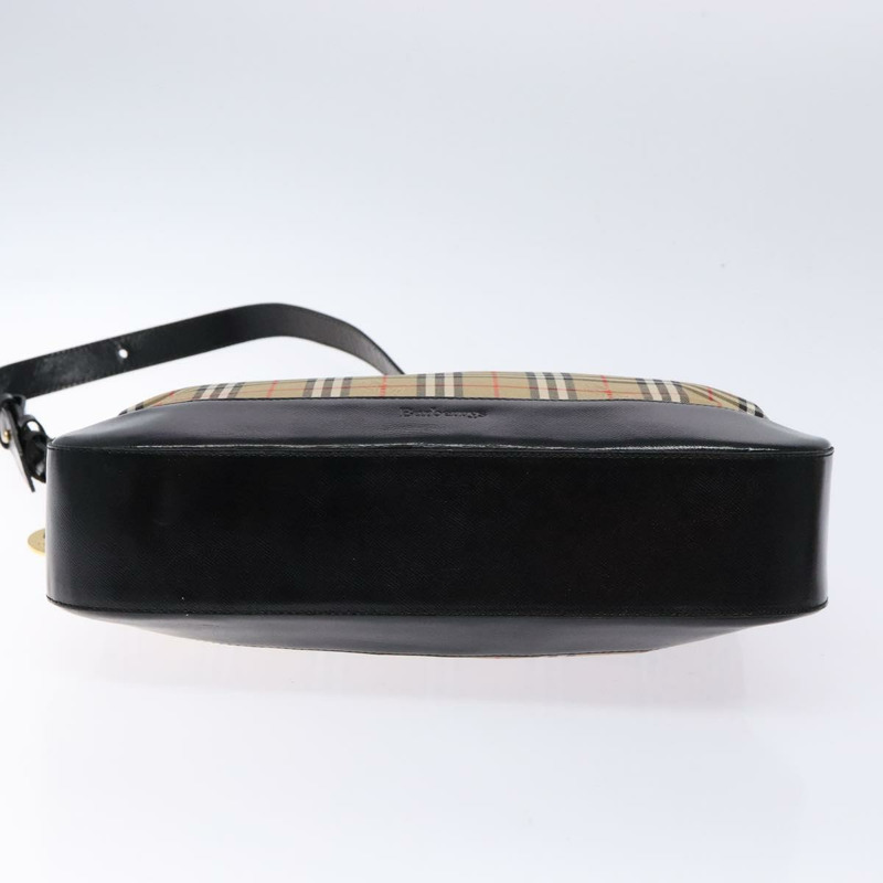 【日本直送】Burberrys Nova 格紋帆布肩背包 米色金色 正品 138108-4